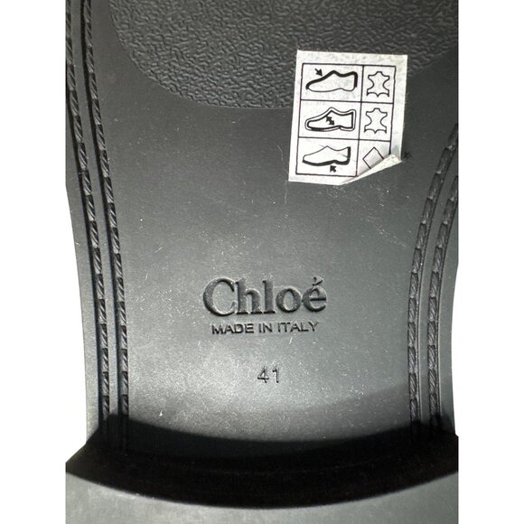 Chloé Marcie Leather Loafer Eggshell W 11 US 41 EU NIB Quiet Luxury MSRP $875 - Picture 6 of 8
